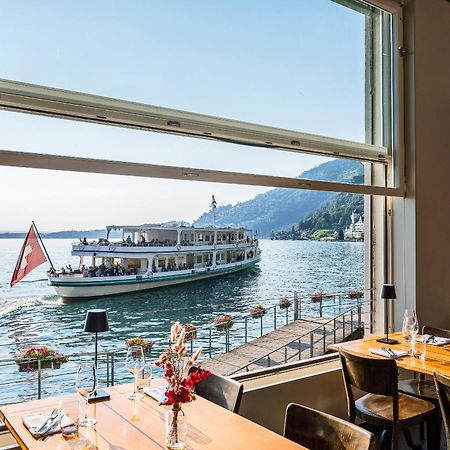 Hotel Terrasse am See Vitznau Buitenkant foto