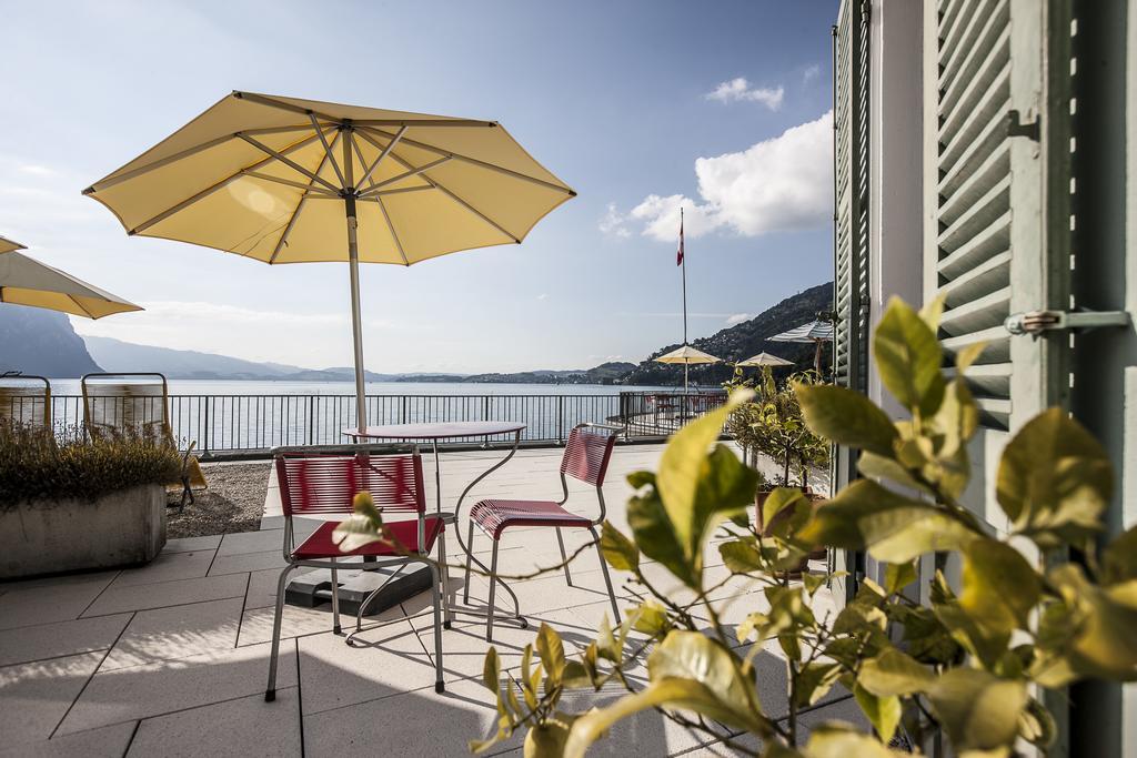 Hotel Terrasse am See Vitznau Buitenkant foto